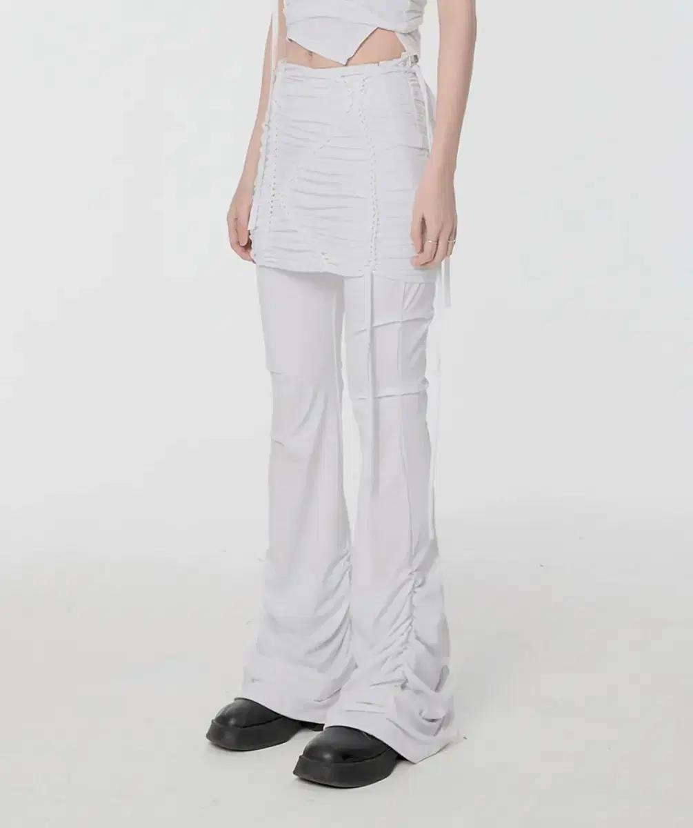 韓国商品/FLARE UP Handmade Twisted Skirt Pants MUSINSA公式 | FLAREUP [PERSONAL SPACE] [SET] Handmade